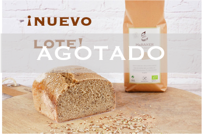 Mezcla orgánica PAN de Avena con Semillas SIN GLUTEN