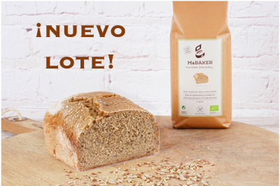 Mezcla orgánica PAN de Avena con Semillas SIN GLUTEN