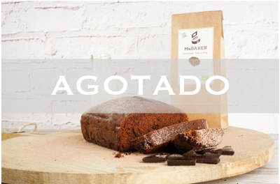 Mezcla orgánica Bizcocho Doble Chocolate (no necesita levadura)