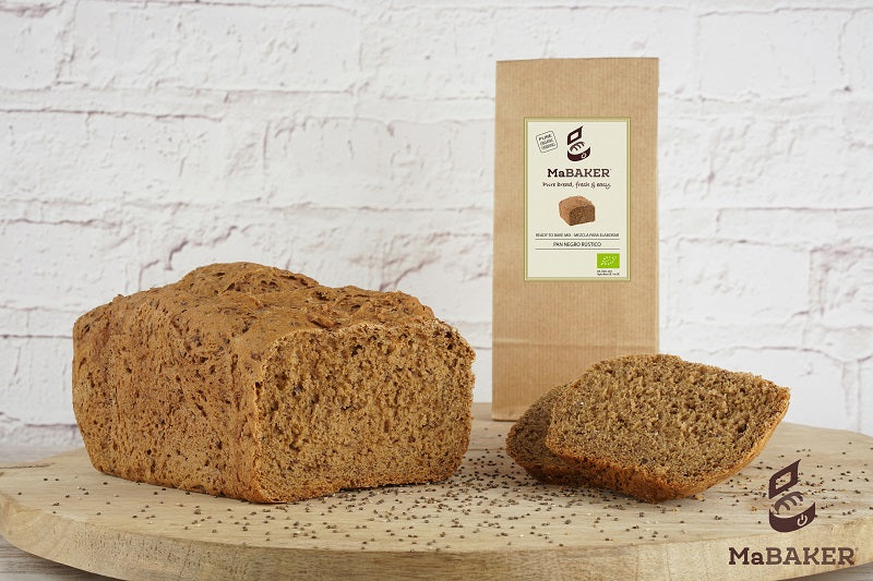 Mezcla orgánica PAN Negro Rústico