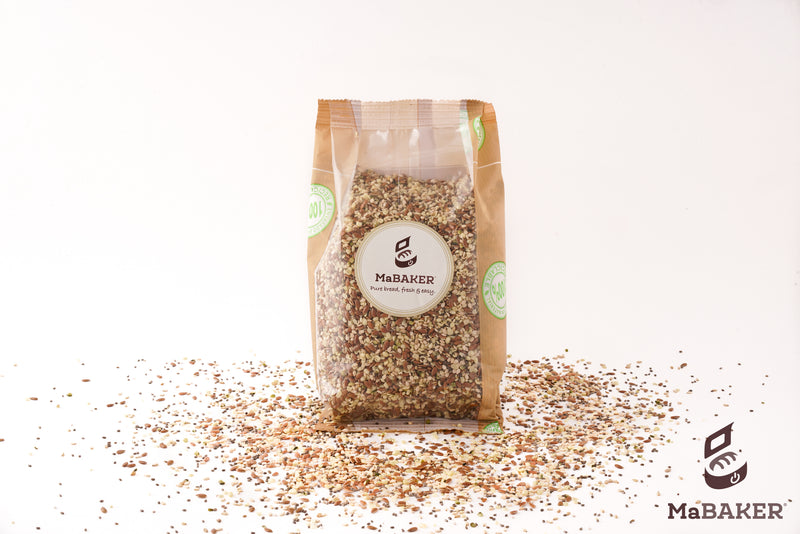 MIX de Semillas Orgánicas 300g (lino, sésamo, chía)